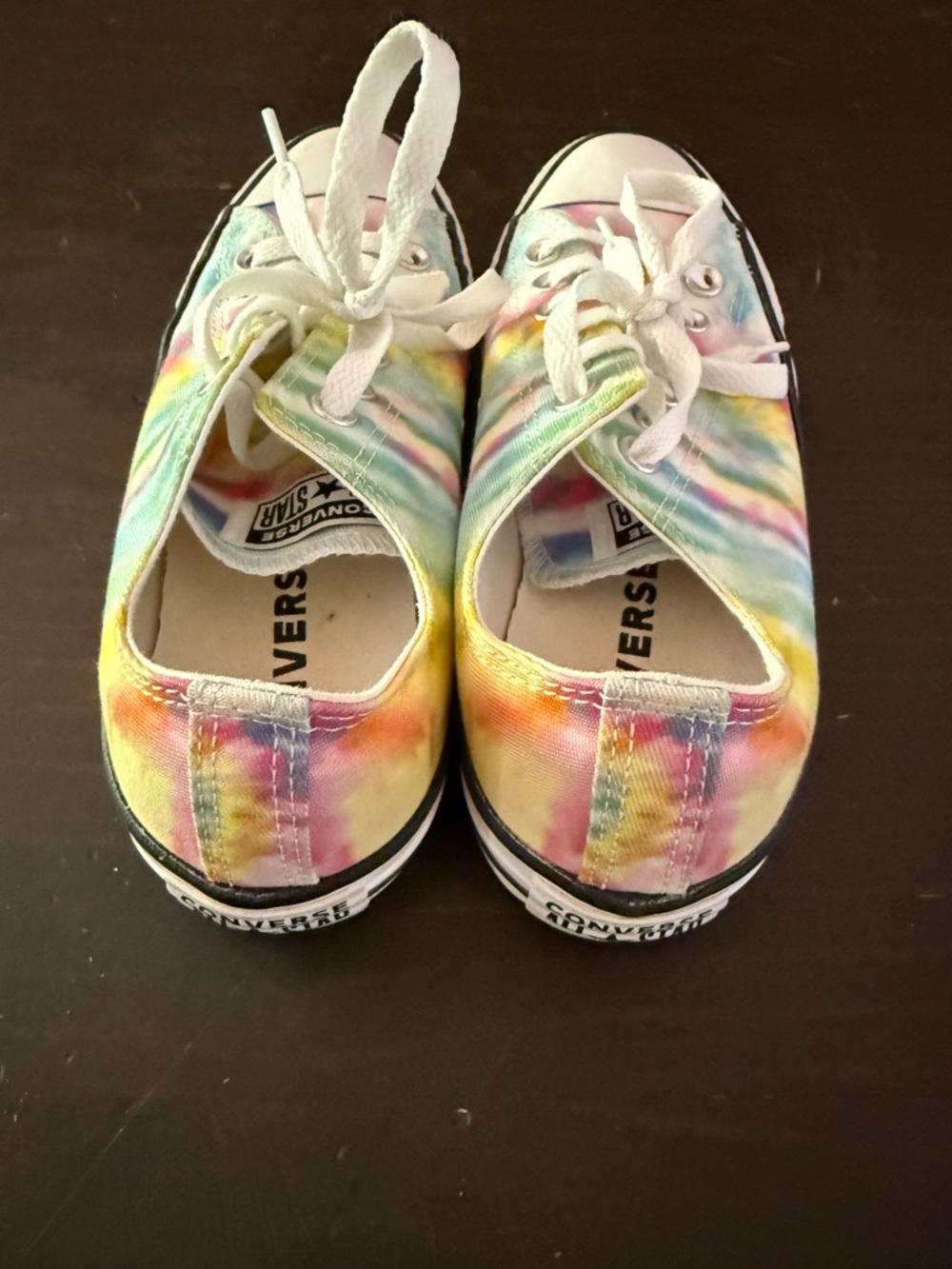 Tye dye converse women’s 7.5 - Picture 4 of 9
